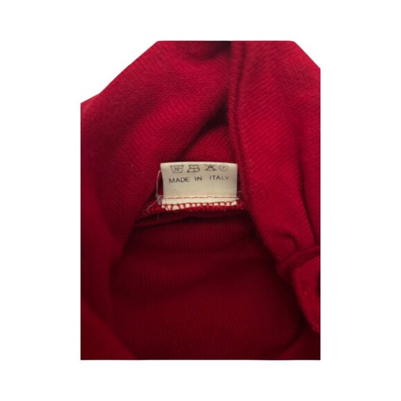 Itallian Red Stretch Vintage Dress - Picture 4 of 7